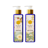 Conatural-Floral Muse Hand Wash & Body Lotion Set Conatural  