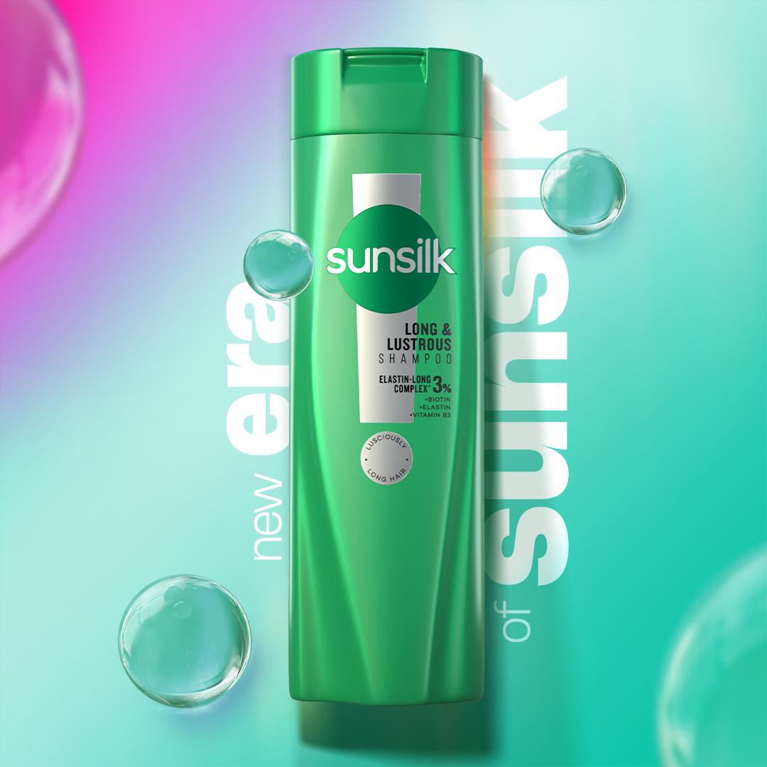 SUNSILK - Long & Healthy Shampoo - 185ML