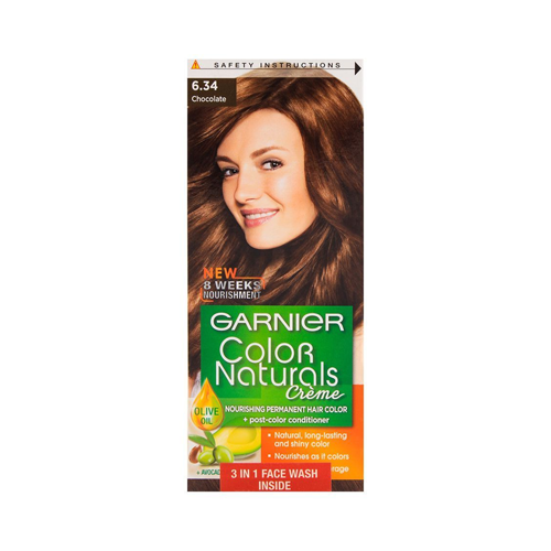 Garnier 6.34  Chocolate hair Color