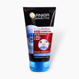 Garnier 3 In 1 Anti Blackhead Charcoal Face Wash 150ml