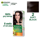 Garnier Color Naturals - 2 Soft Black Garnier  