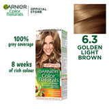 Garnier Color Naturals - 6.3 Golden Light Brown Garnier  
