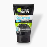 Garnier Men TurboLight Oil Control Charcoal Cooling Face Wash 100ml Garnier  