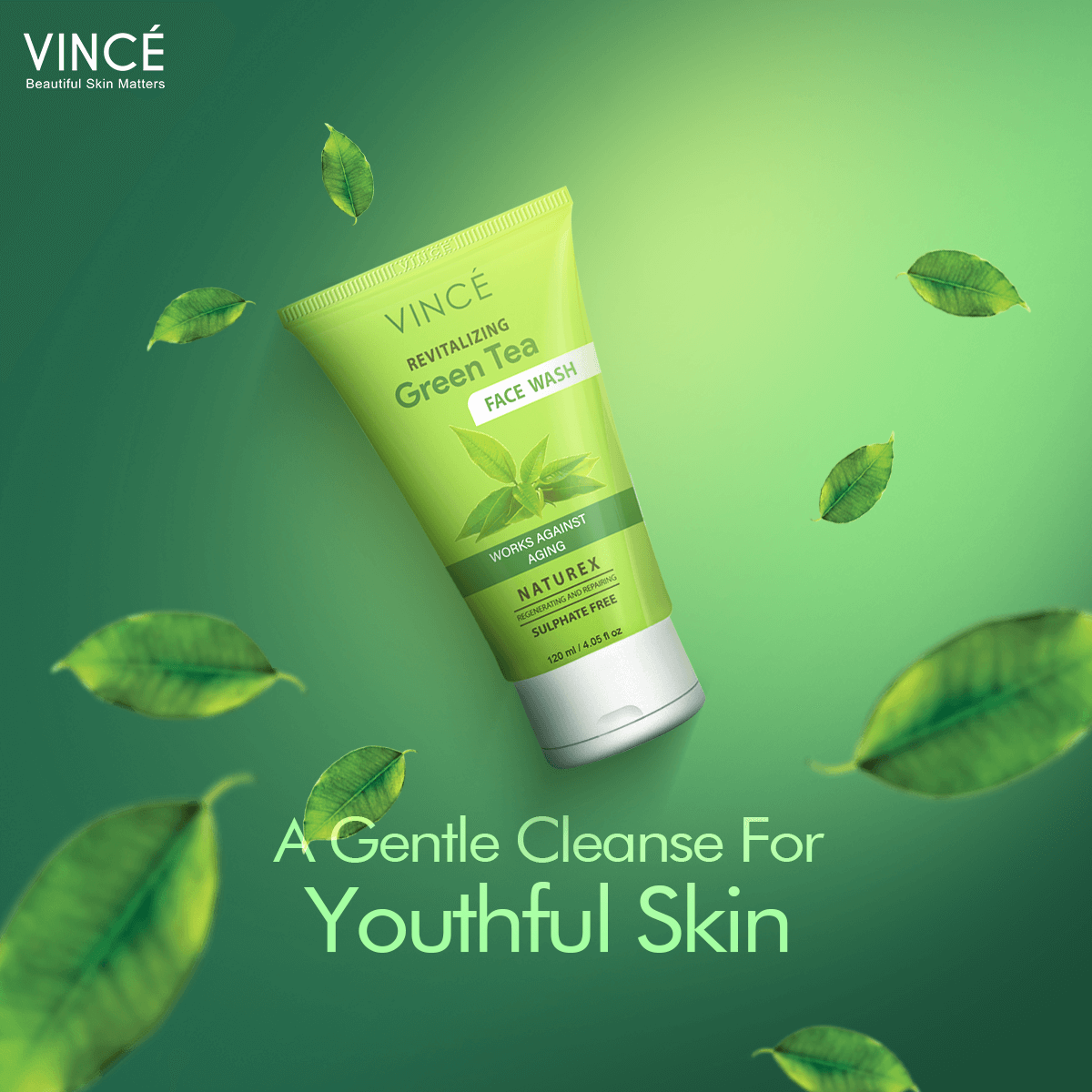 Green Tea Face Wash Free Gift - Rs 370