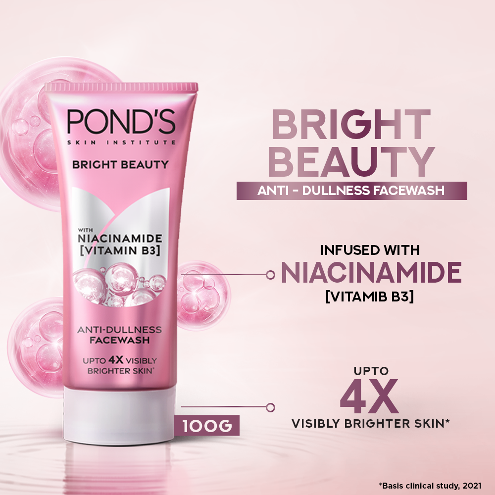 POND'S - BRIGHT BEAUTY FACEWASH - 100G