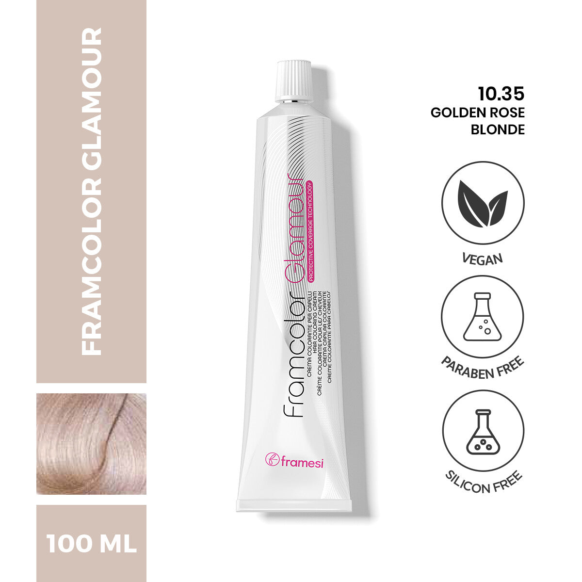 Framesi - FramColor Glamour - 10.35 Golden Rose Blonde