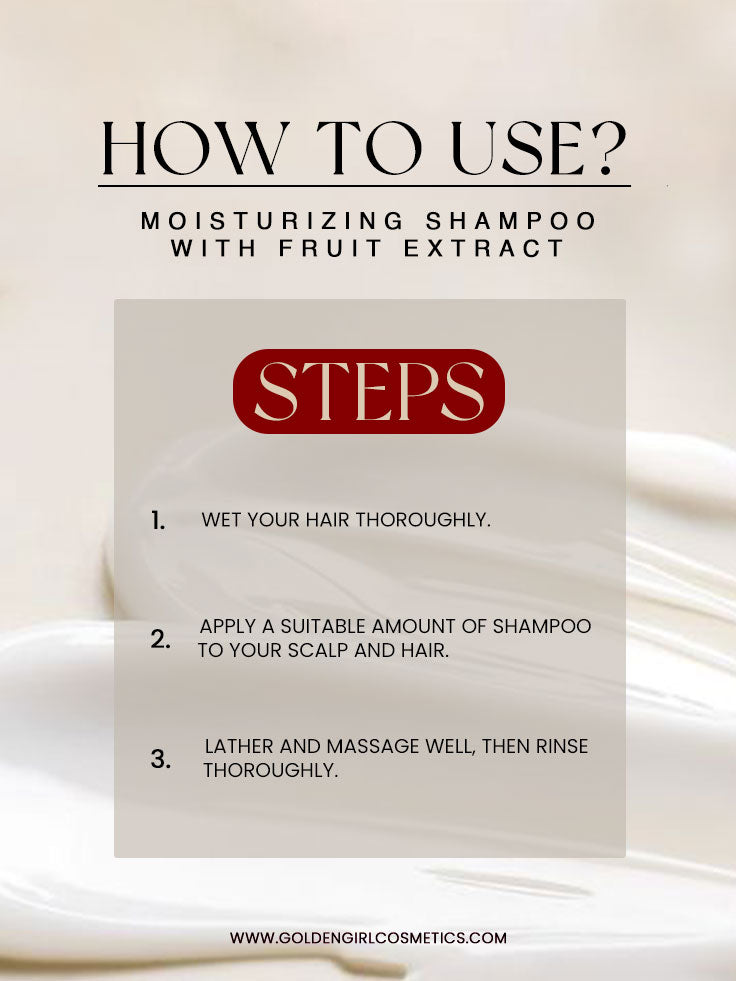 Moisturizing Shampoo with fruit extract