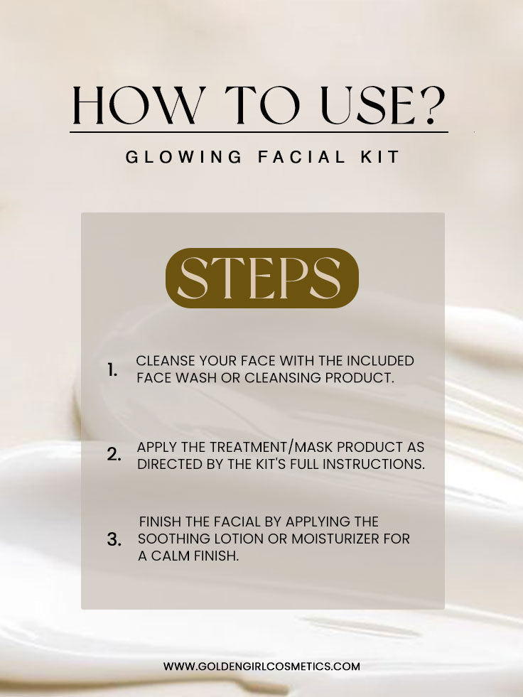 Glowing Facial Kit 7 Items