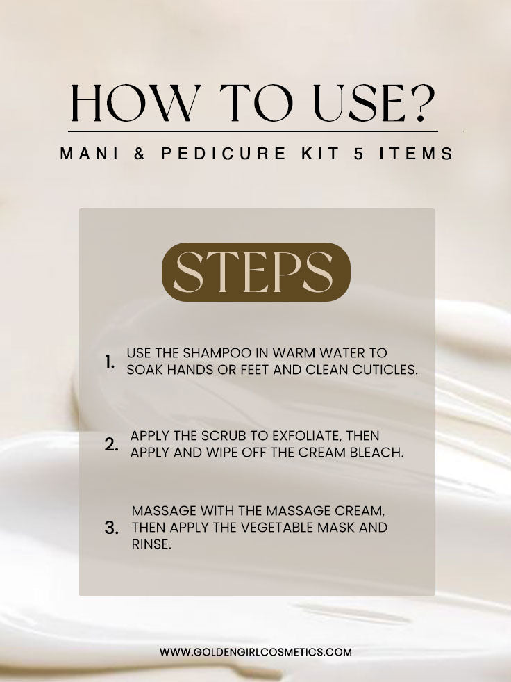 Mani & Pedicure Kit 5 Items
