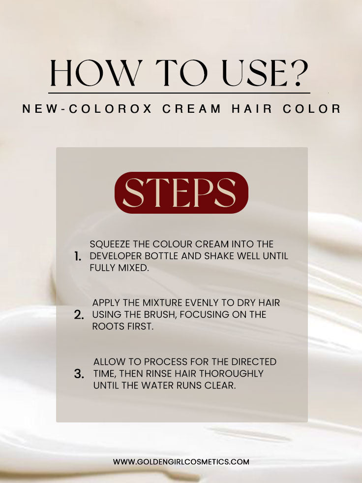 New-Colorox Cream Hair Color
