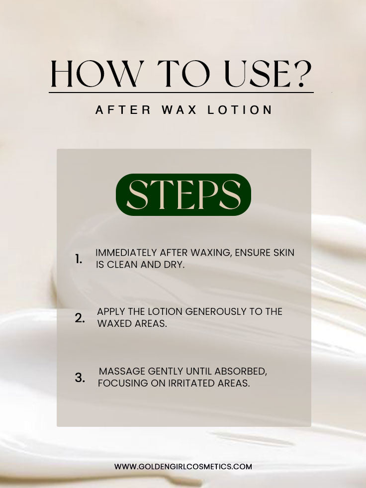 After Wax Lotion