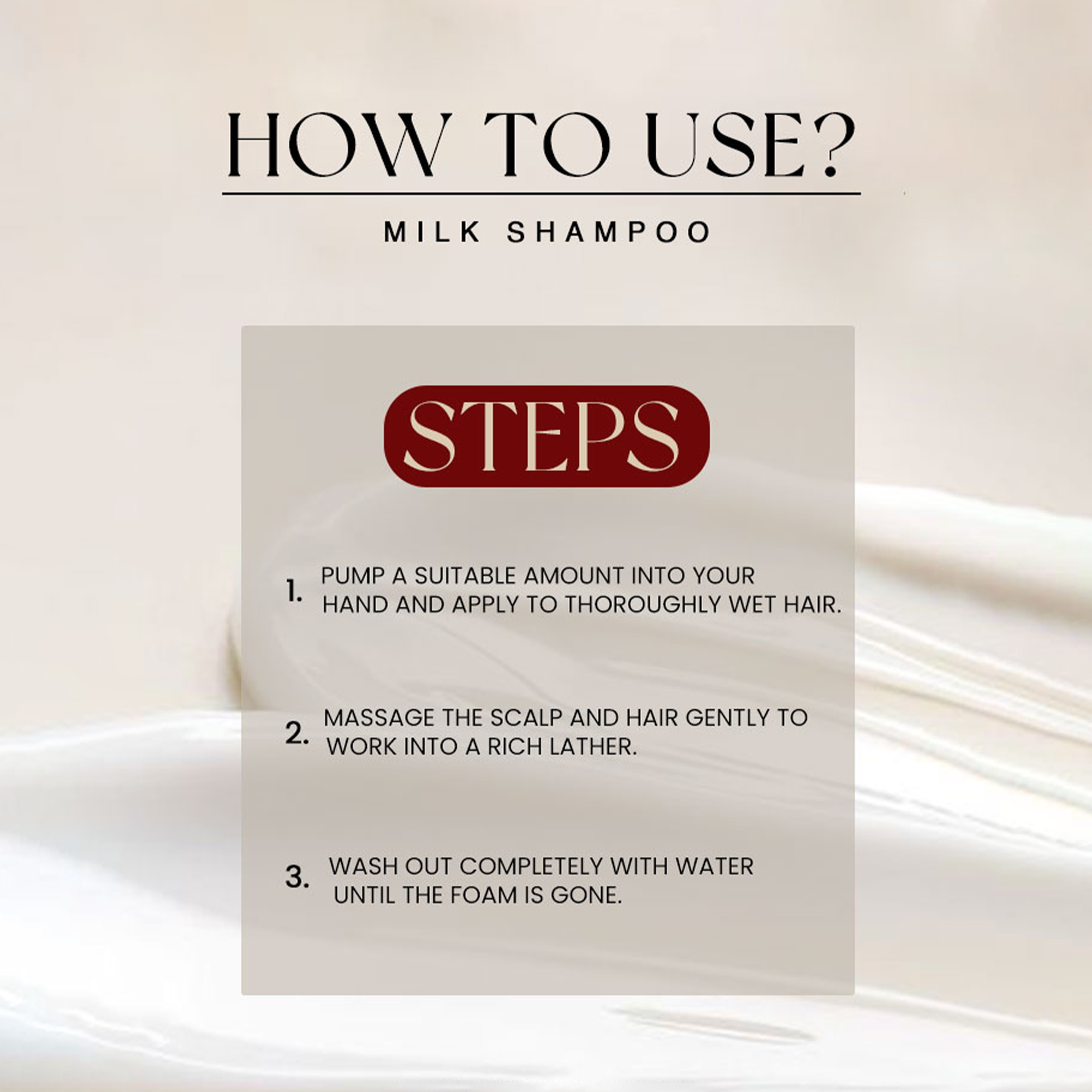 Milk Shampoo