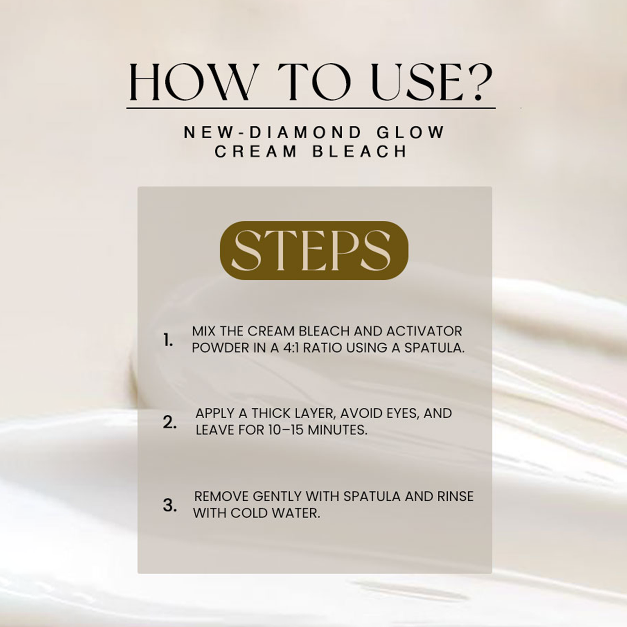 New-Diamond Glow Cream Bleach