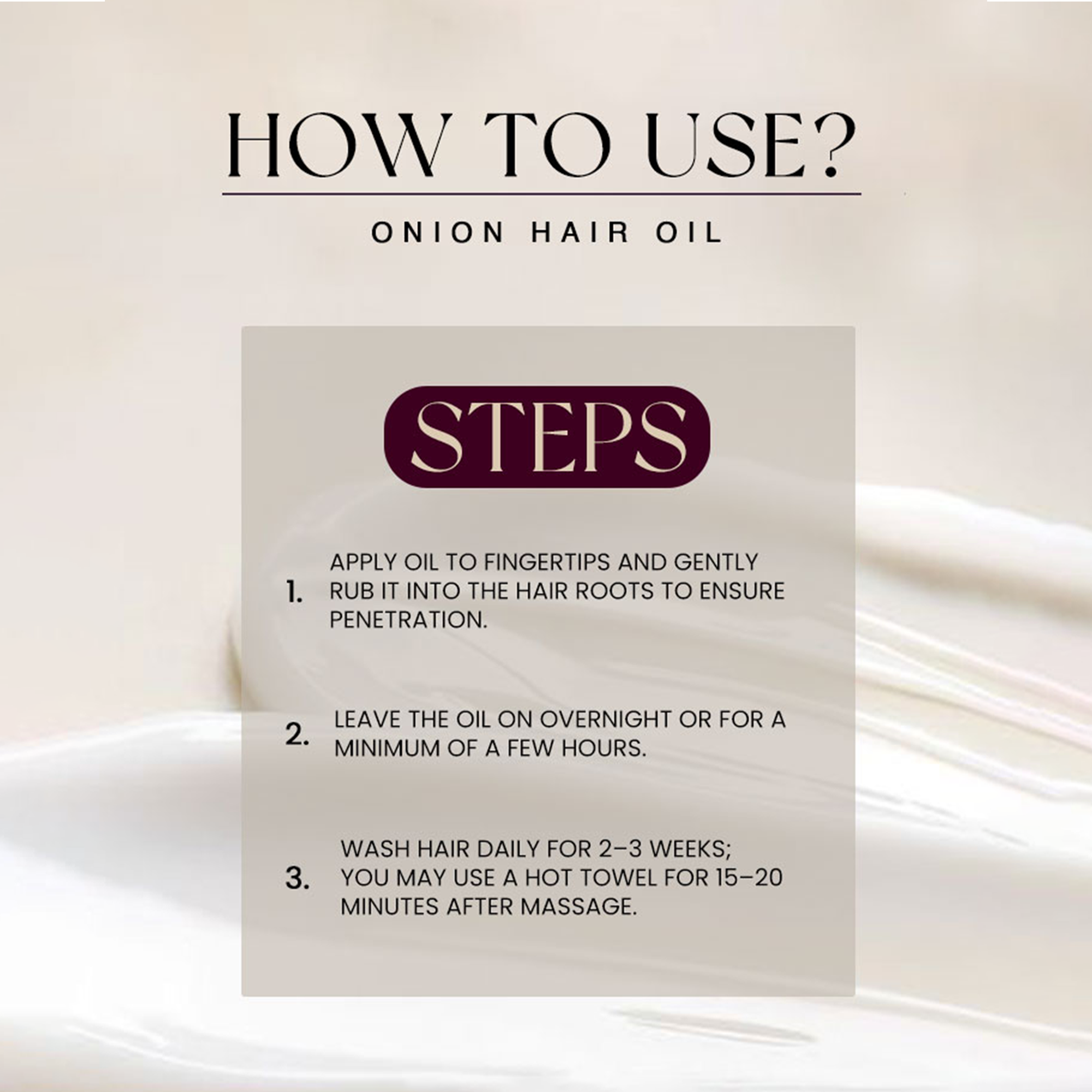 Onion Hair Oil