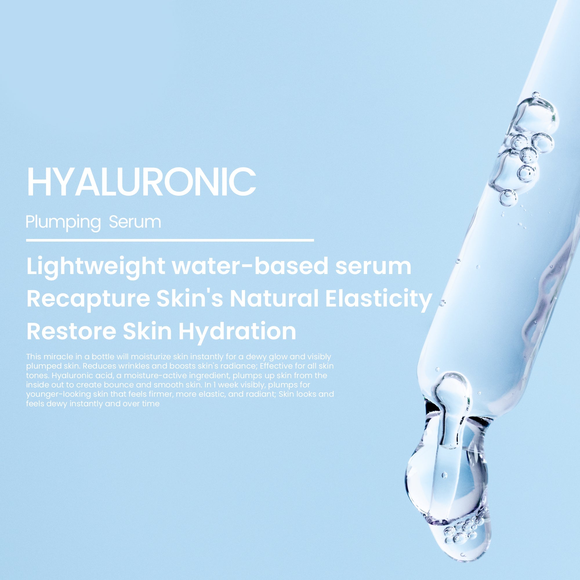 Hyaluronic Acid Face Serum 30ml