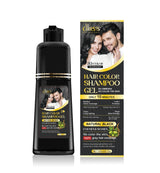 Chris's - 2 in 1 Hair Color Shampoo Gel For Men & Women - Natural Black - 200ml Chirs's  