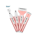 Kemei 4 In 1 Rechargeable Hair Clipper KM 6637 Kemei  