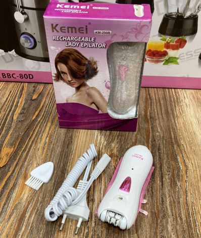 Professional Rechargeable Epilator Hair Remover with Smart Light and Washable Design