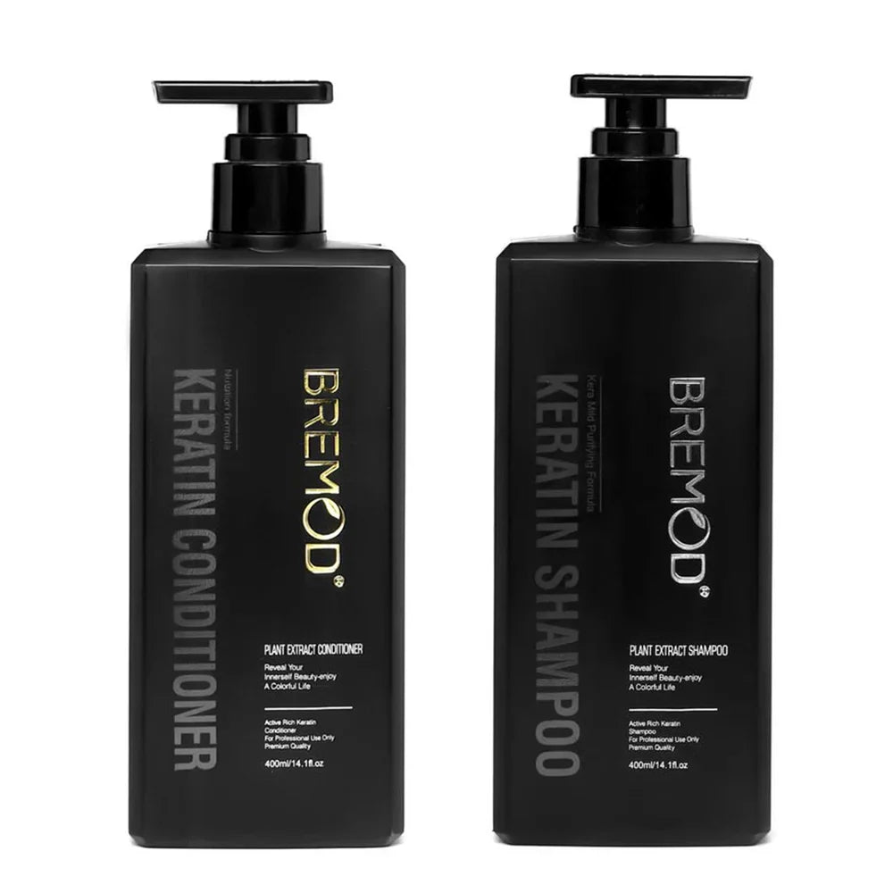 Bremod Keratin Shampoo And Conditioner 400ml