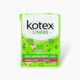 Kotex Fresh Longer and Wider Scented Panty Liners 32'S Kotex  