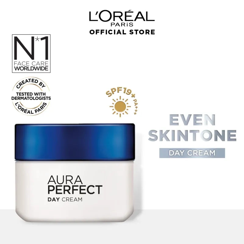 L'Oreal Aura White Perfect Day Cream SPF 17 - 50ml