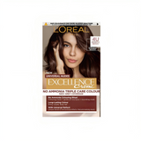 Loreal Excellence Crème Tripple Protection - 4U Dark Brown Hair Color 48ml Loreal  
