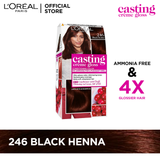 LOreal Paris Casting Creme Gloss 246 Black Henna Loreal  