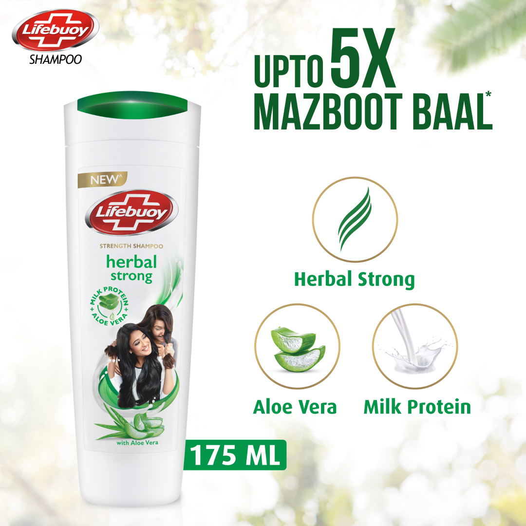 LIFEBUOY - HERBAL SHAMPOO 175ML