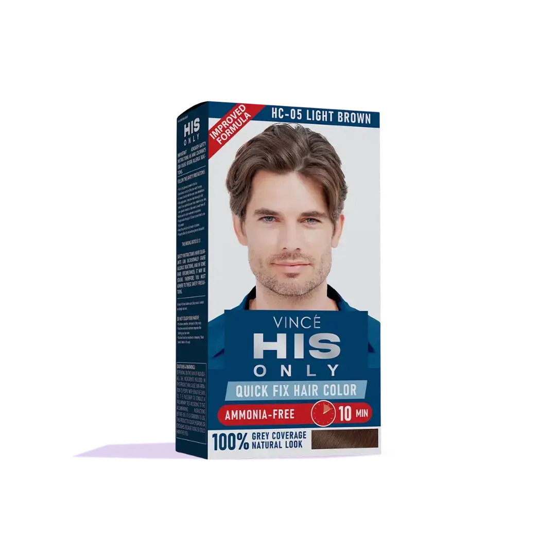 Light Brown Men Hair Color - His Only (HC-05)