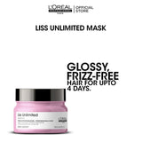 L'Oreal Professionnel Serie Expert Liss Unlimited Mask 250 ML - For Frizzy & Unruly Hair Loreal Professionnel  