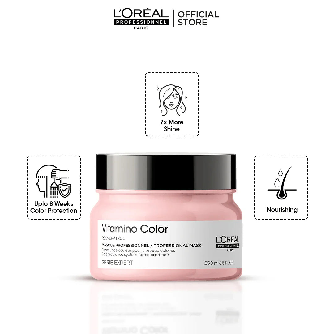 Loreal Professionnel Serie Expert Vitamino Color Mask With Resveratrol- 250ml
