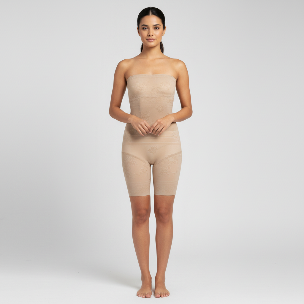 Lower Body Shaper with Waist Band - 8862