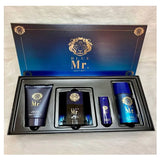 Sellion Mr Blue Perfume Gift Set For Men – 4 in 1