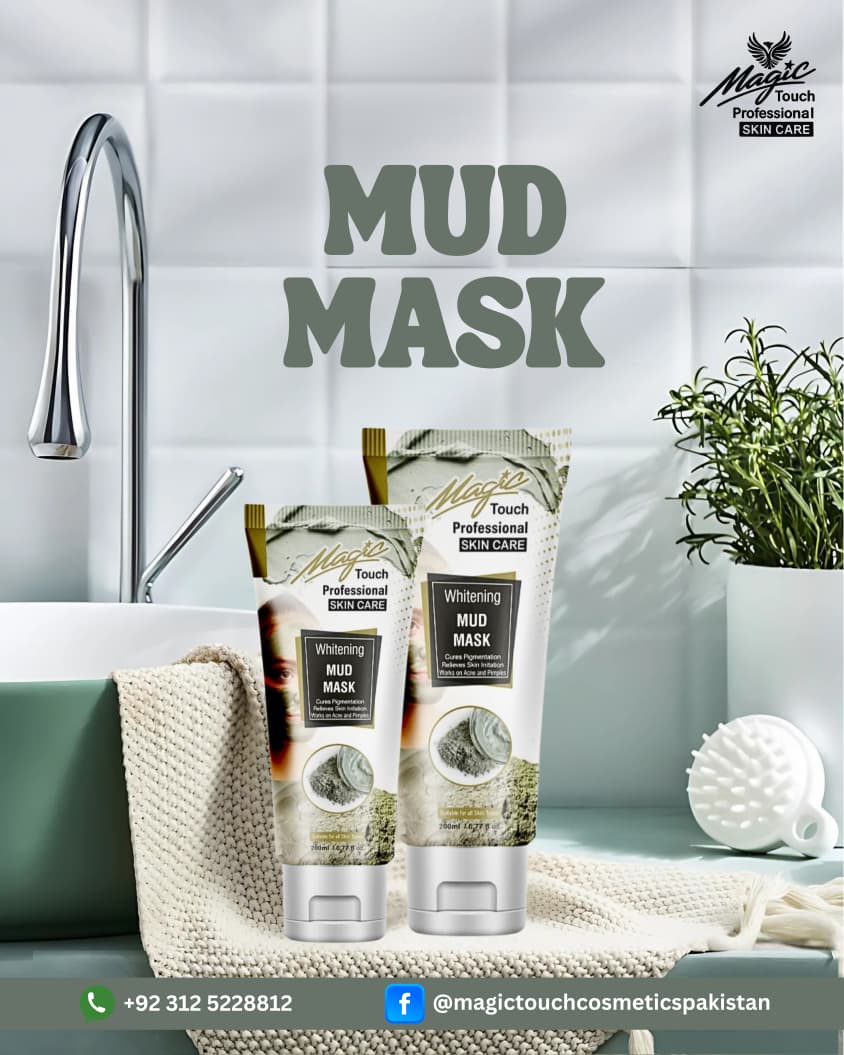 Magic Touch Whitening Mud Mask – 200ml