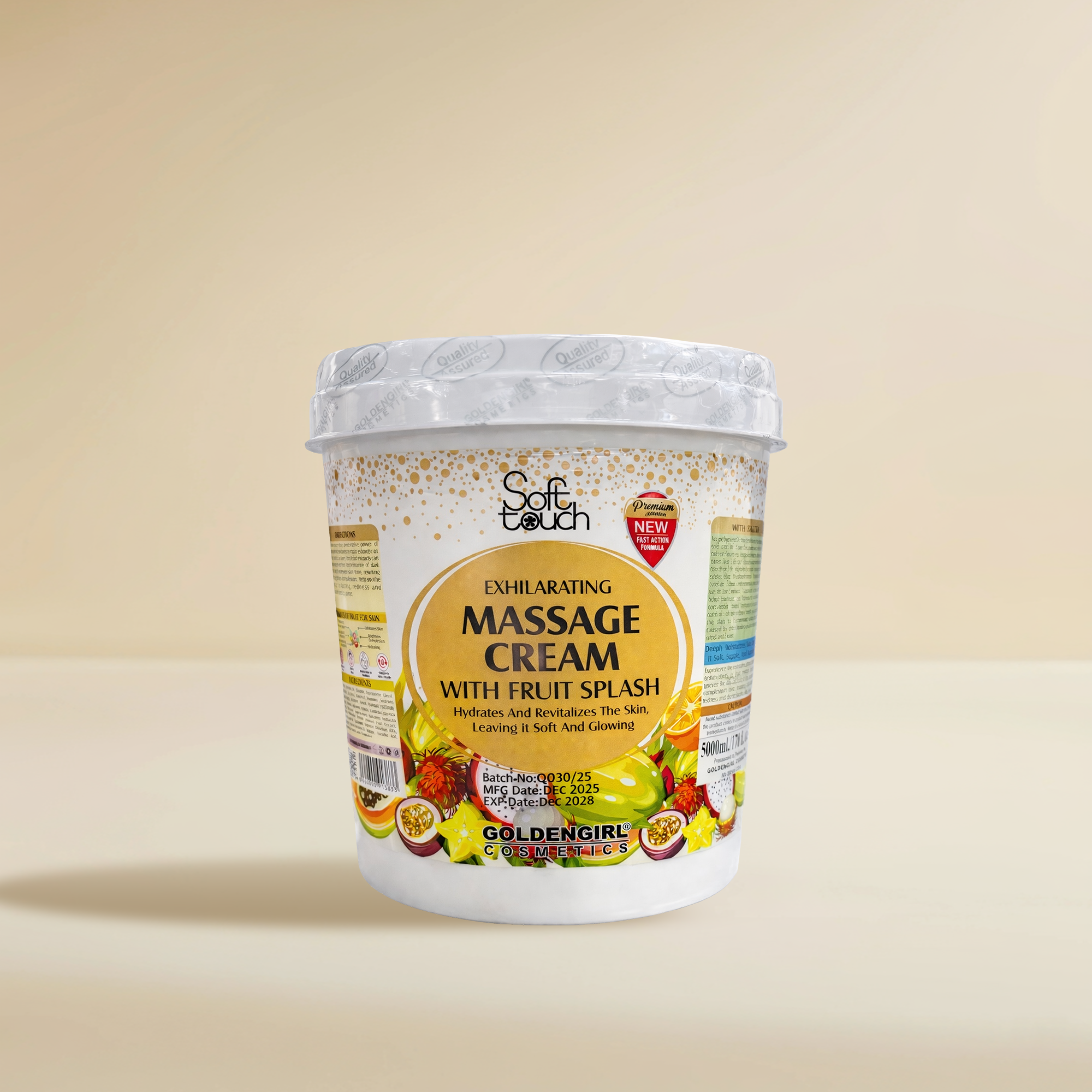 Massage Cream Fruit Splash (Bucket)