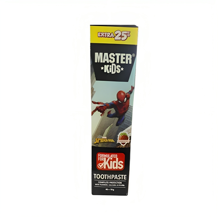 Master Kids Spider Man Strawberry Tooth Paste 50ml