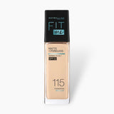 Maybelline Fit Me Matte + Poreless Liquid Foundation SPF 22 - 115 Ivory 30ml Maybelline  