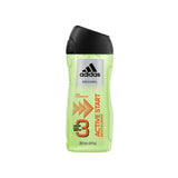 Adidas Men 3 In 1 Active Start Shower Gel 250ml Adidas  
