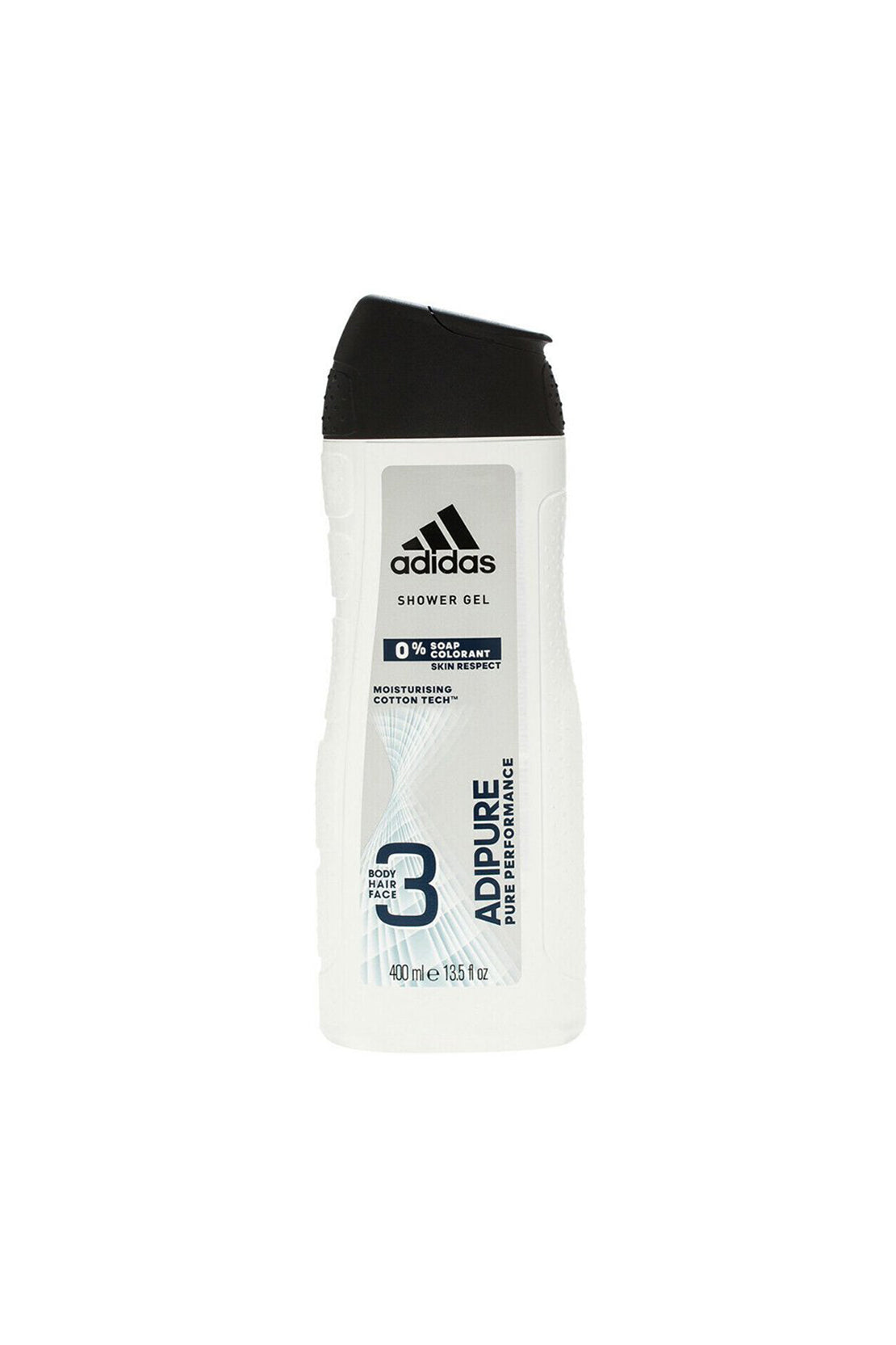 Adidas Men Adipure 3 In 1 Shower Gel 400ml
