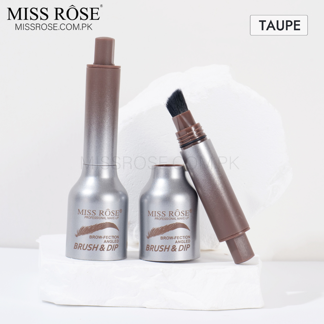 Miss Rose Brow Fection Angled Brush & Dip Eyebrow Gel
