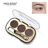 Miss Rose 3 Colors Eyebrow Powder MISS ROSE  