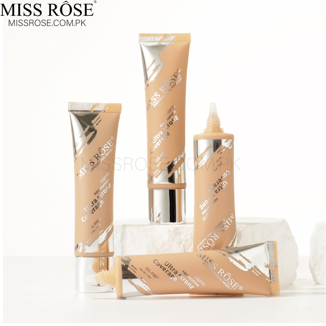 Miss Rose Ultra Strong Coverage Liquid Foundation
