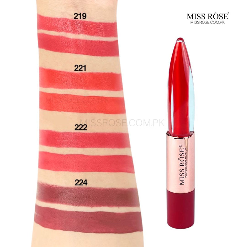 Miss Rose Dual-Ended Matte Lipstick & Lip Gloss