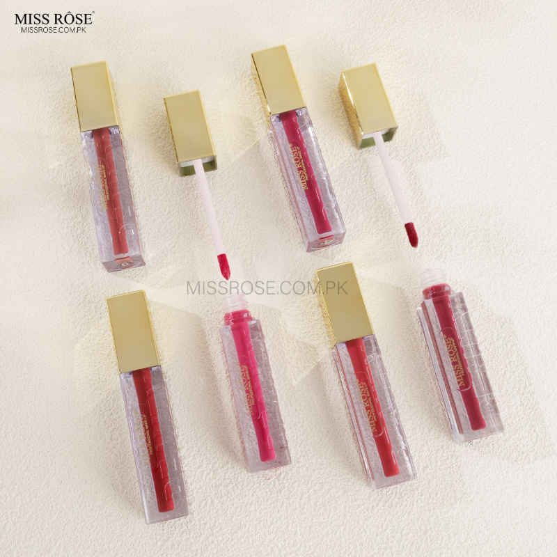 Miss Rose Golden Gleam Beauty Lip Gloss