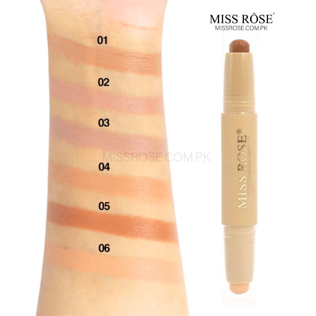 Miss Rose Nude Dual Ended Highlight & Contour Stick