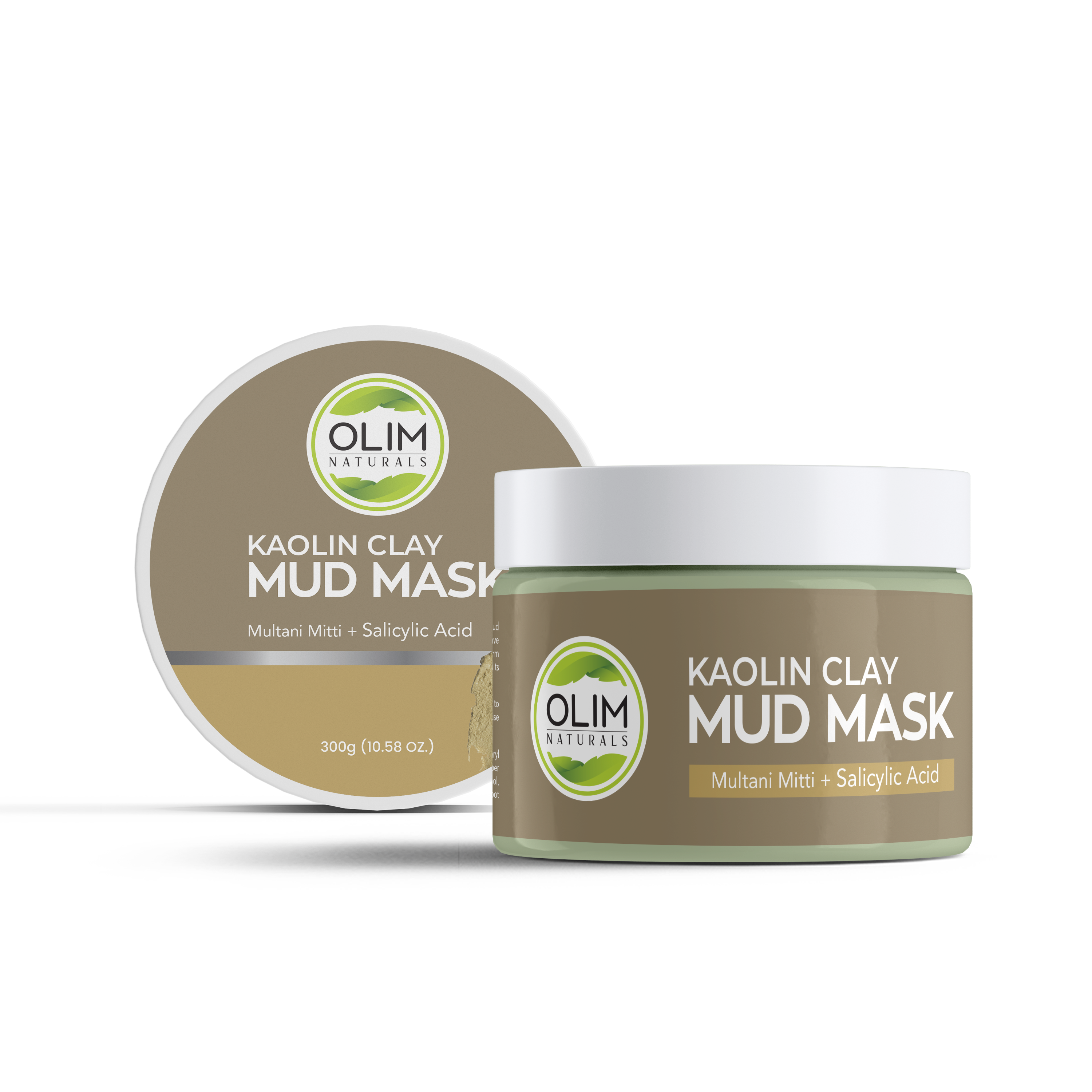 Mud Mask | Olim Naturals Oil-Control & Pore-Cleansing Clay Mask for Clear Skin