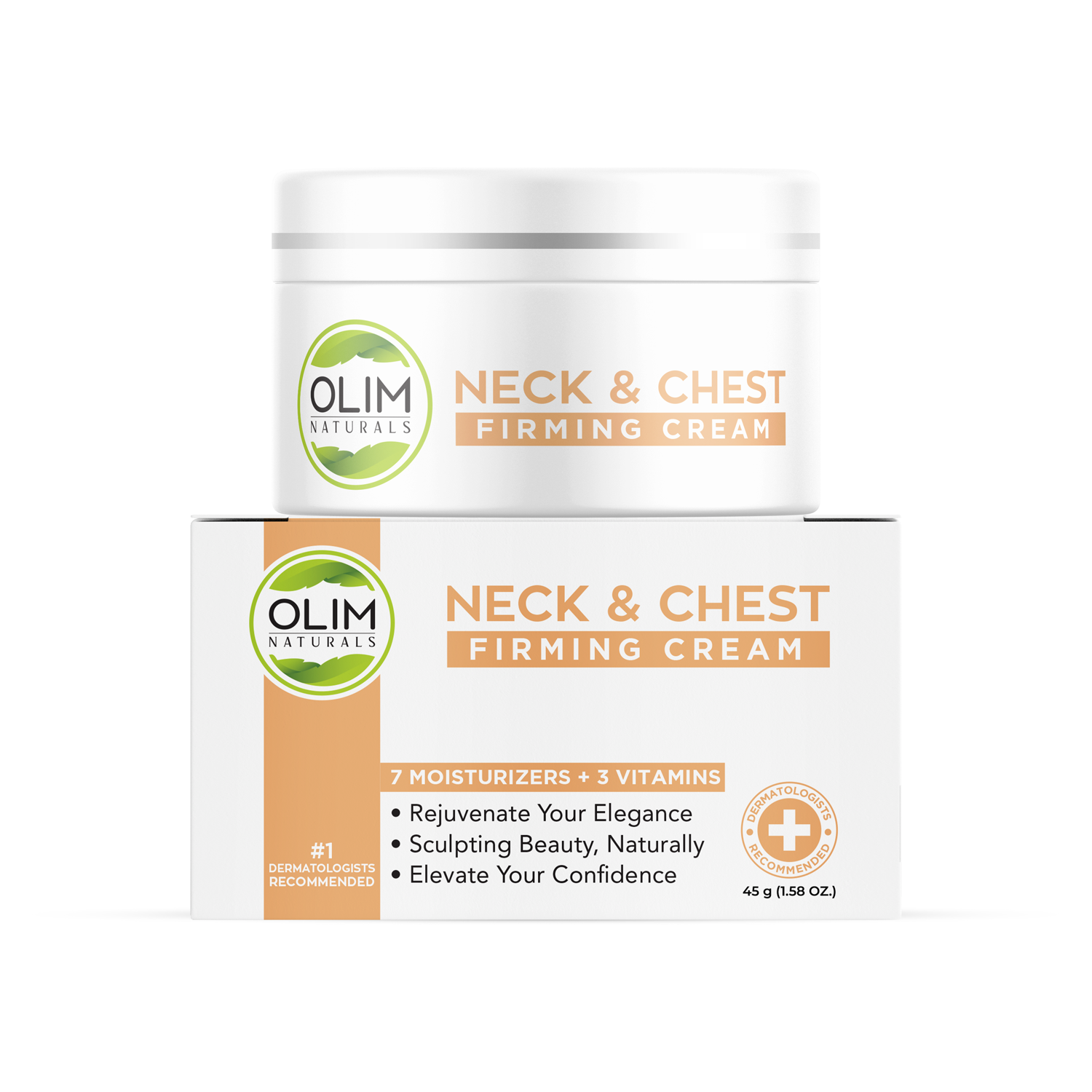Neck & Chest Firming Cream – Retinol + Niacinamide for Crepey Skin
