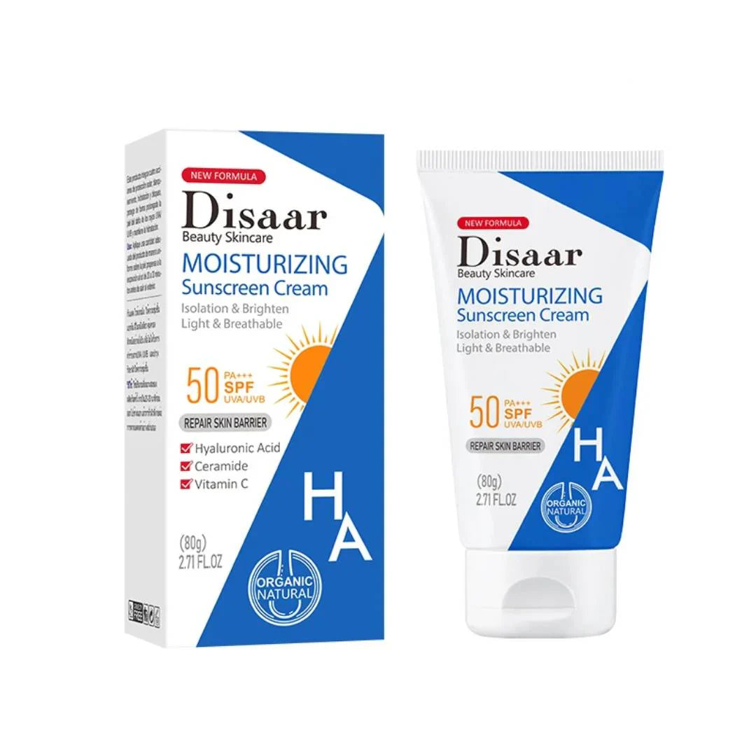 Disaar Moisturizing Sunscreen Cream Spf 50 80Gm Disaar  
