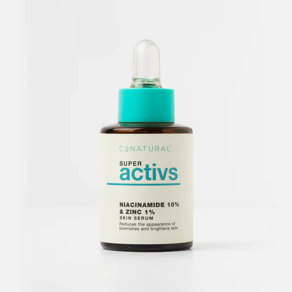 Conatural Niacinamide 10% + Zinc 1% Super Activs Skin Serum 30ml