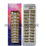 Stick On sequin Glitter Nails MISSROSE.COM.PK  